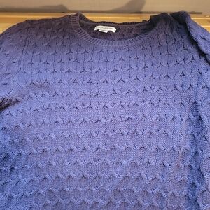 💚💚3 for $15💚💚 Croft And Barrow Knit Sweater in Deep Purple